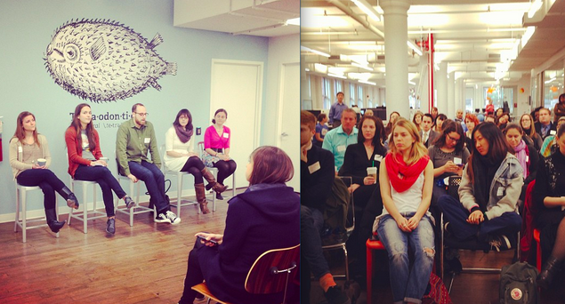 bitly breakfast at bitly HQ - Tips for Planning an Offline Event