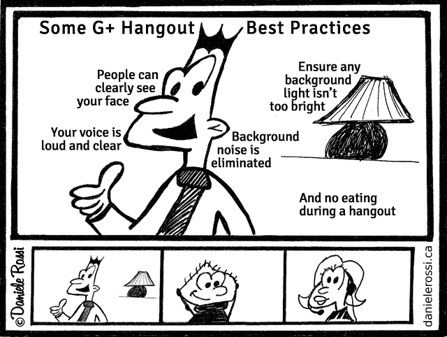 Some G+ Hangout Best Practices
